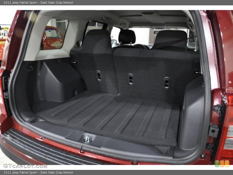 Dark Slate Gray Interior Trunk for the 2011 Jeep Patriot Sport #40788043