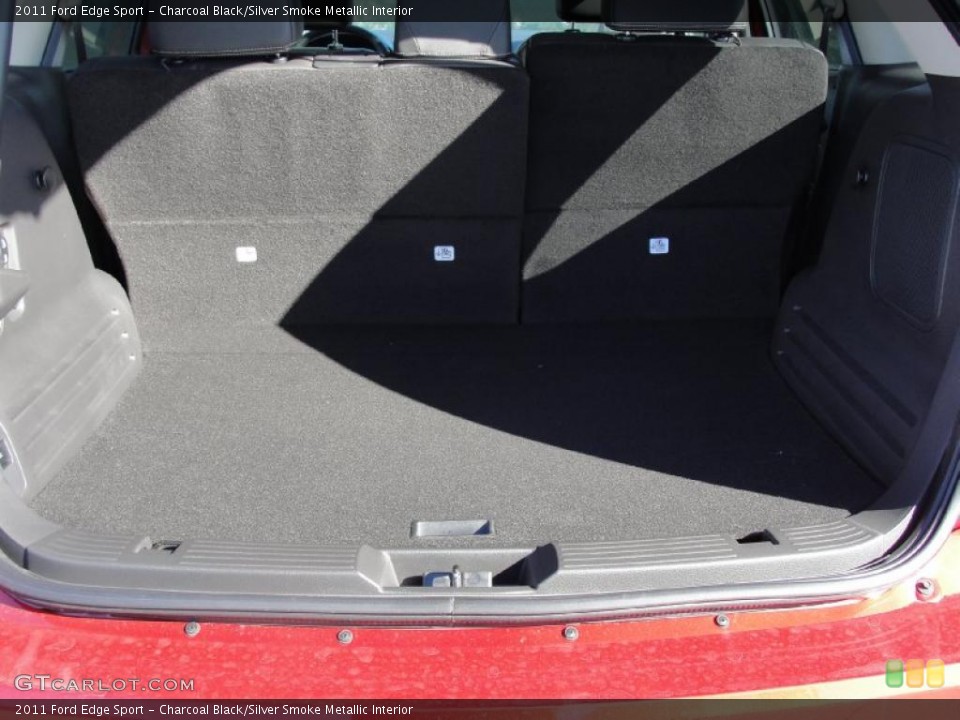 Charcoal Black/Silver Smoke Metallic Interior Trunk for the 2011 Ford Edge Sport #40790015
