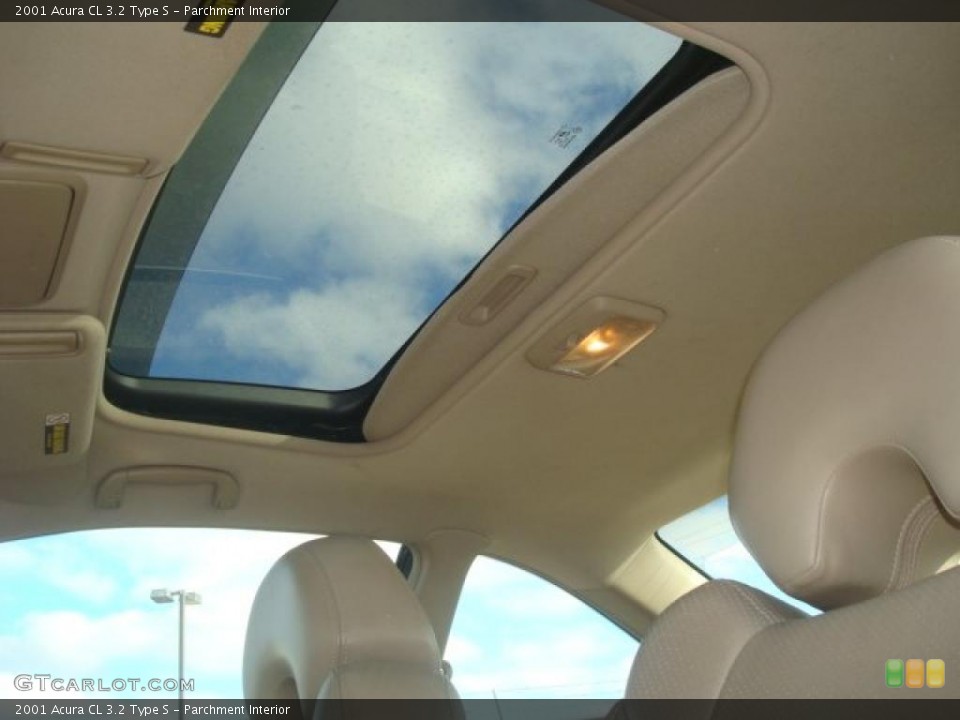 Parchment Interior Sunroof for the 2001 Acura CL 3.2 Type S #40792307