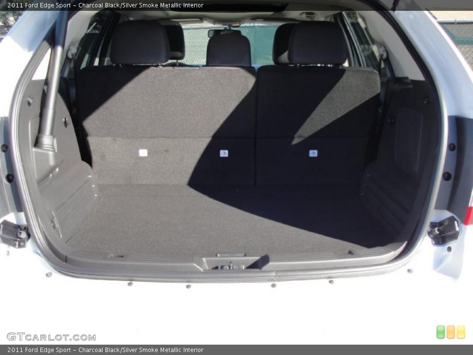 Charcoal Black/Silver Smoke Metallic Interior Trunk for the 2011 Ford Edge Sport #40792667