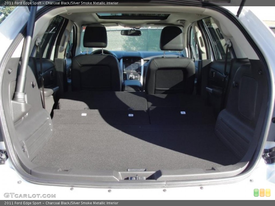 Charcoal Black/Silver Smoke Metallic Interior Trunk for the 2011 Ford Edge Sport #40792701