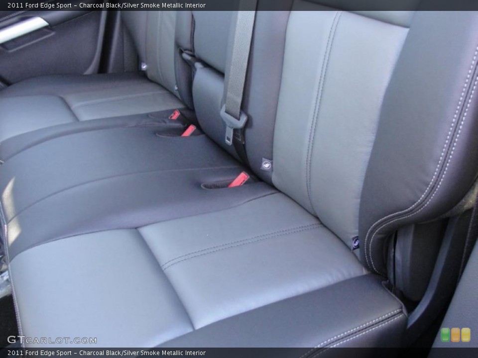 Charcoal Black/Silver Smoke Metallic Interior Photo for the 2011 Ford Edge Sport #40792751