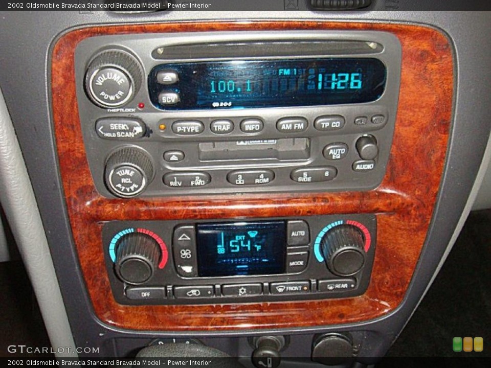 Pewter Interior Controls for the 2002 Oldsmobile Bravada  #40793335