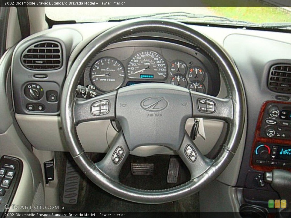Pewter Interior Steering Wheel for the 2002 Oldsmobile Bravada  #40793387