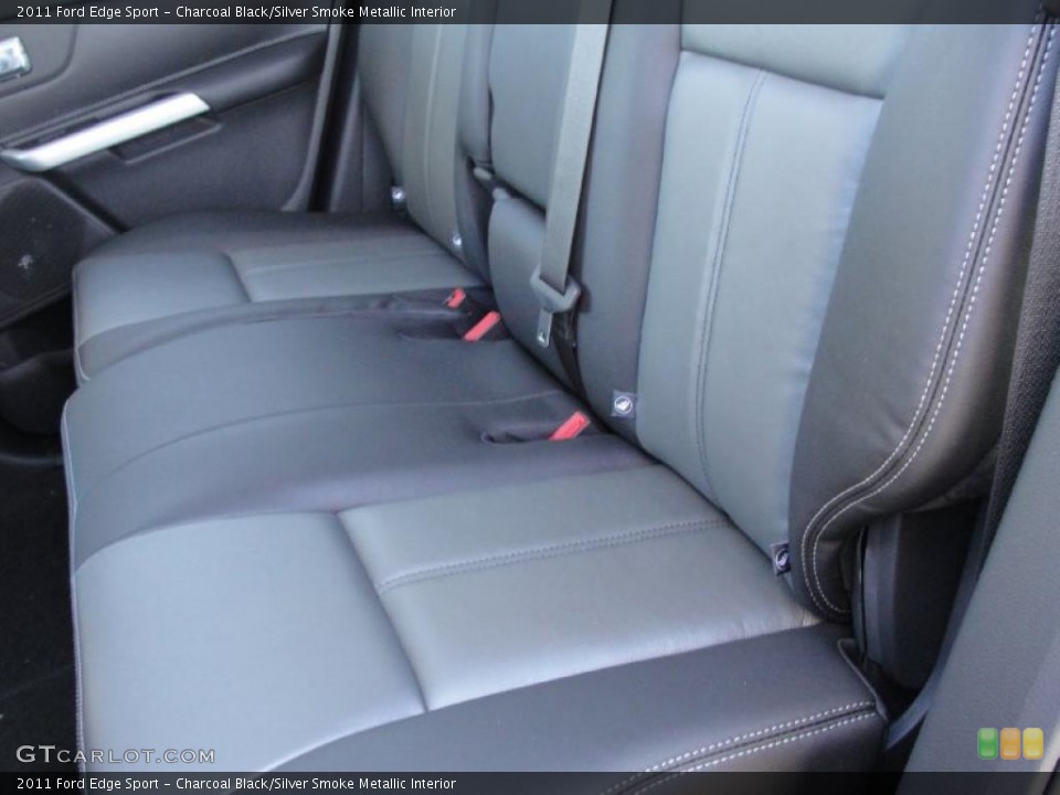 Charcoal Black/Silver Smoke Metallic Interior Photo for the 2011 Ford Edge Sport #40793439