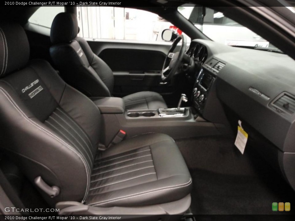Dark Slate Gray Interior Photo for the 2010 Dodge Challenger R/T Mopar '10 #40793999