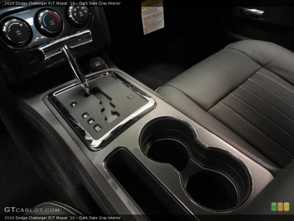 Dark Slate Gray Interior Transmission for the 2010 Dodge Challenger R/T Mopar '10 #40794351
