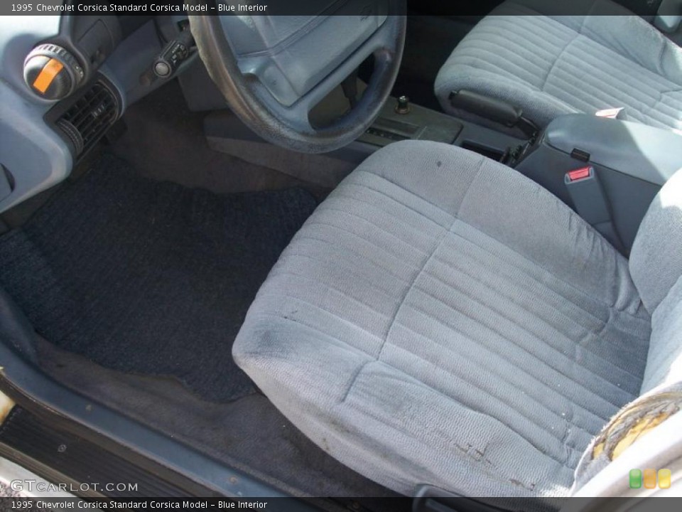 Blue Interior Photo for the 1995 Chevrolet Corsica  #40795771