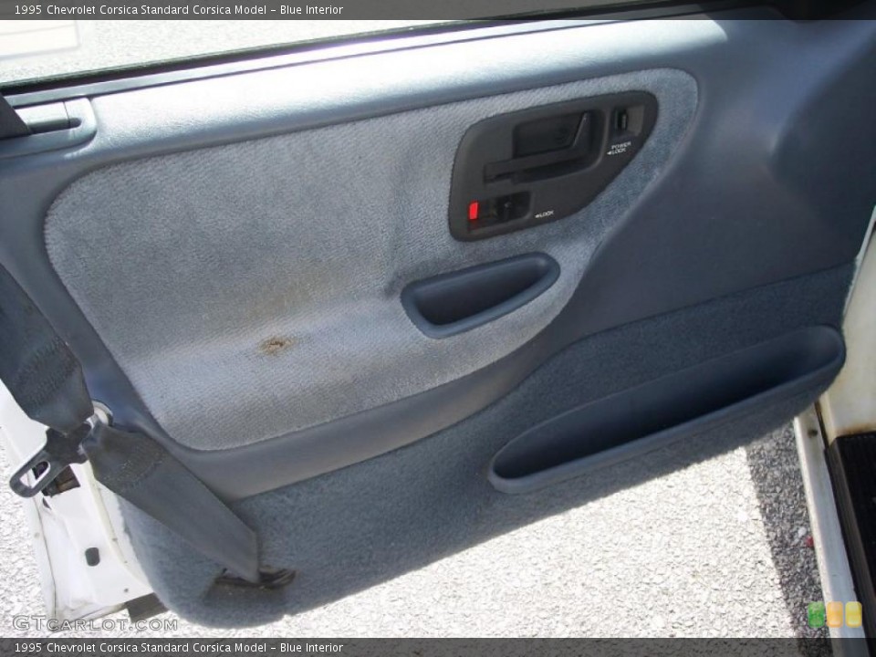 Blue Interior Door Panel for the 1995 Chevrolet Corsica  #40795855