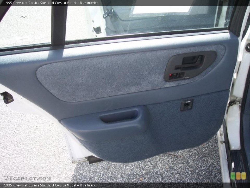 Blue Interior Door Panel for the 1995 Chevrolet Corsica  #40795871