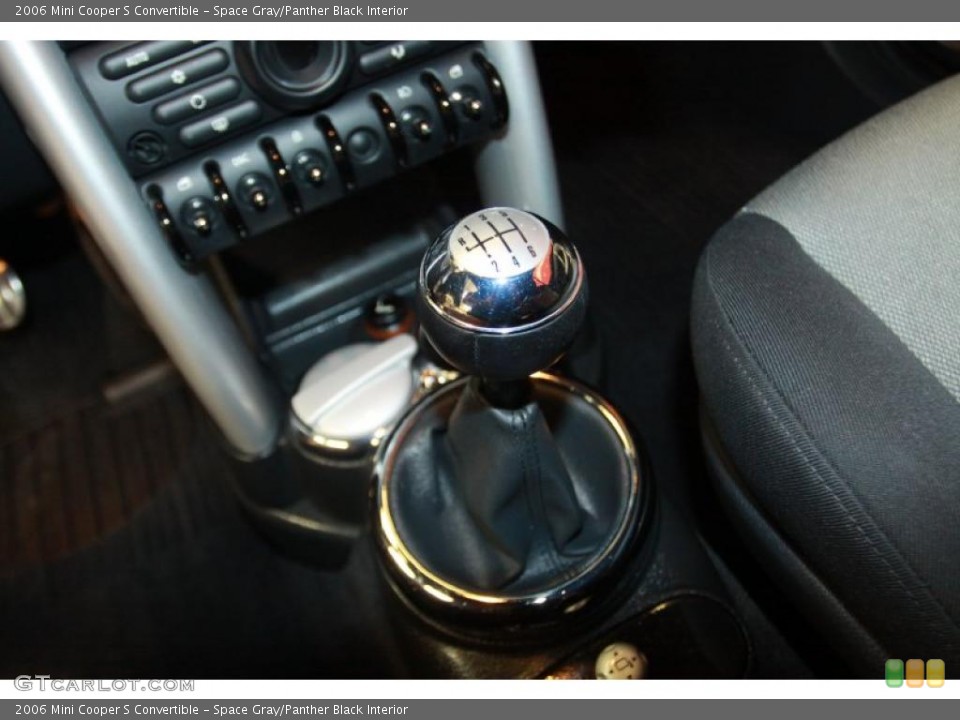 Space Gray/Panther Black Interior Transmission for the 2006 Mini Cooper S Convertible #40798063