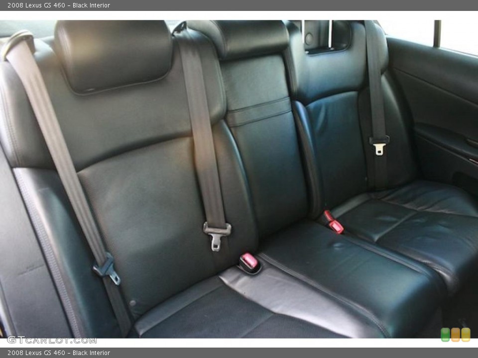 Black Interior Photo for the 2008 Lexus GS 460 #40799123