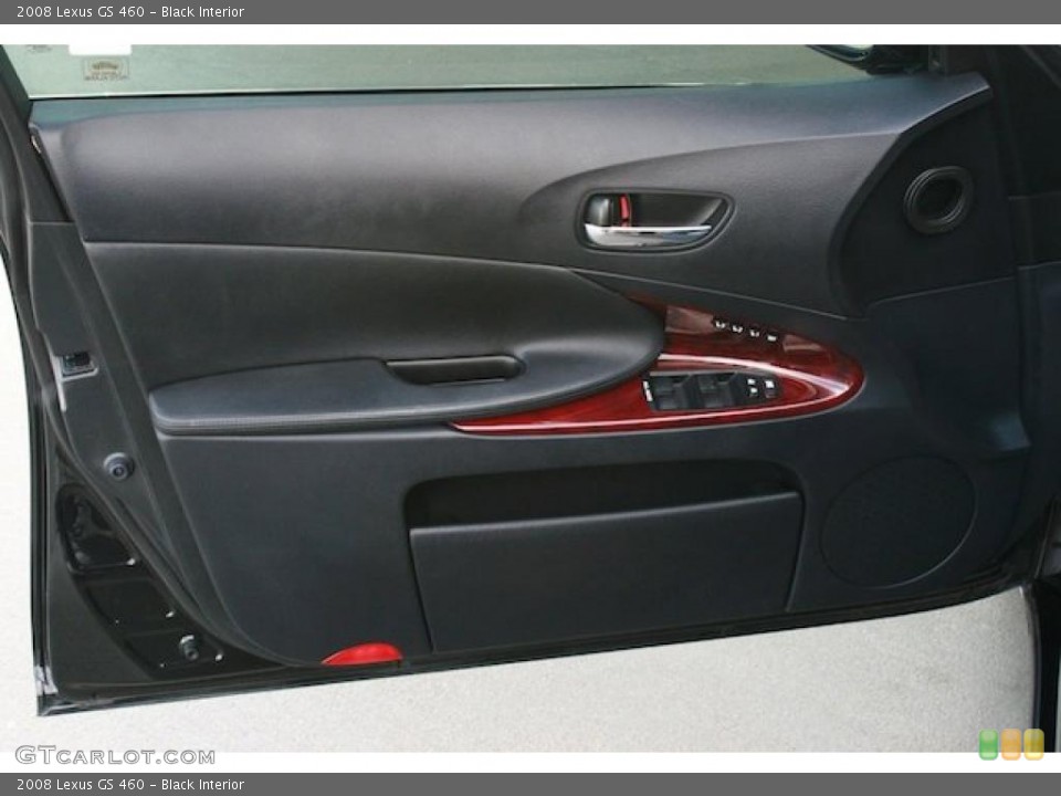 Black Interior Door Panel for the 2008 Lexus GS 460 #40799287