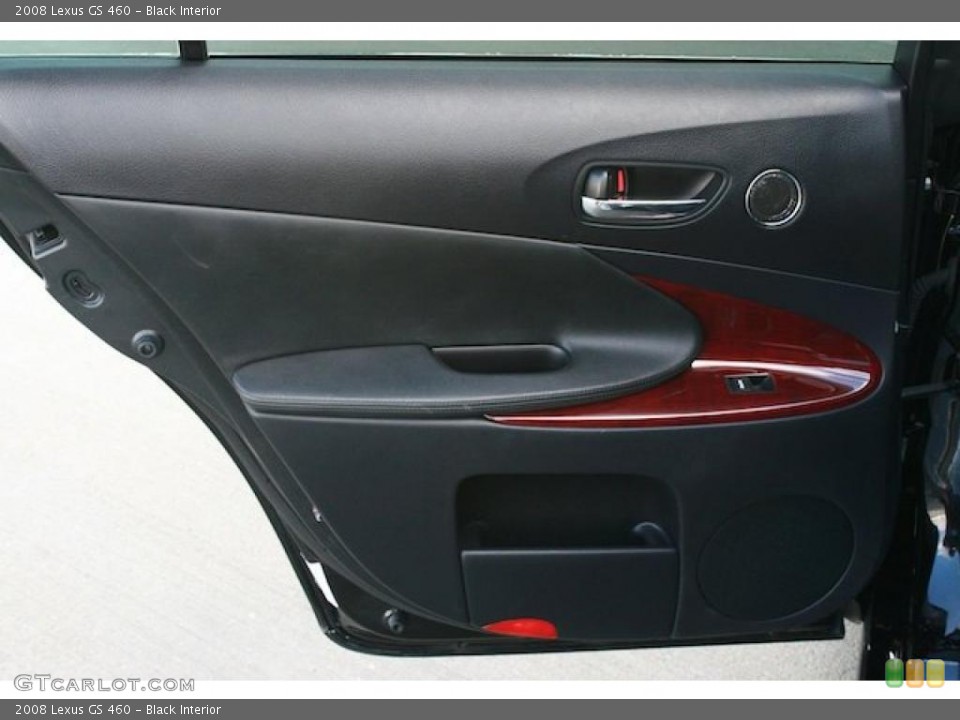 Black Interior Door Panel for the 2008 Lexus GS 460 #40799303