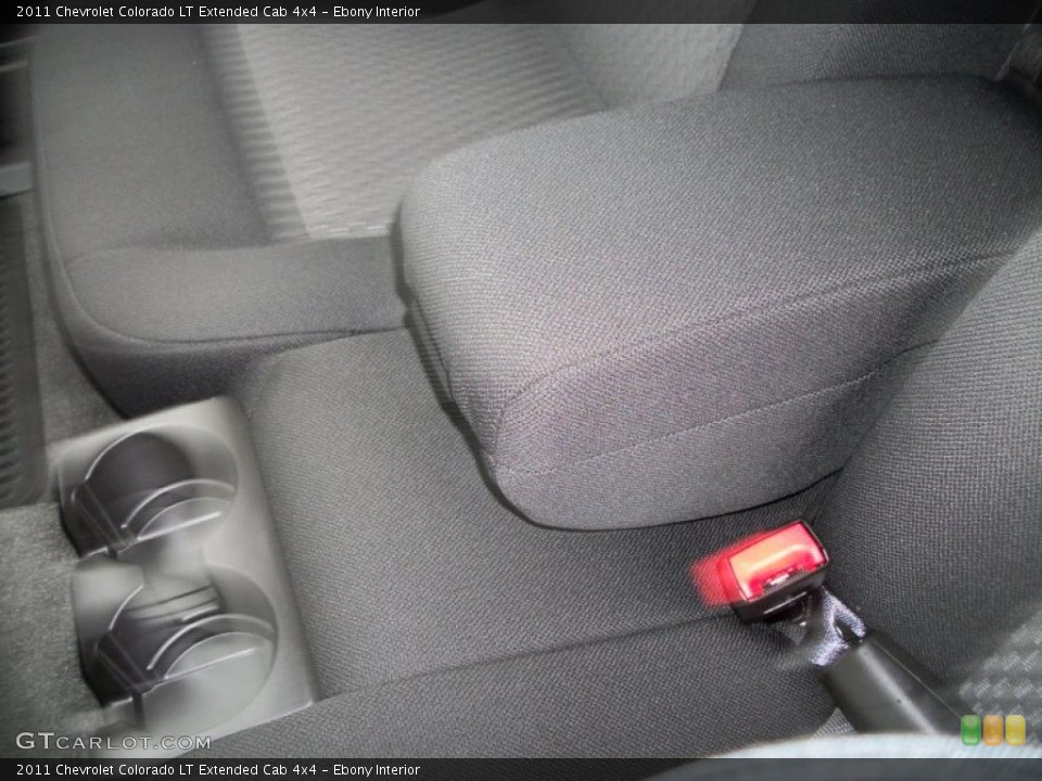 Ebony Interior Photo for the 2011 Chevrolet Colorado LT Extended Cab 4x4 #40800463