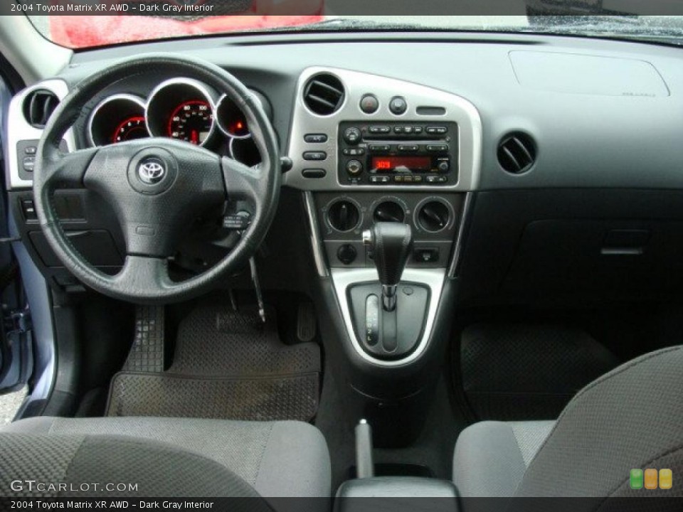 Dark Gray Interior Dashboard for the 2004 Toyota Matrix XR AWD #40802111