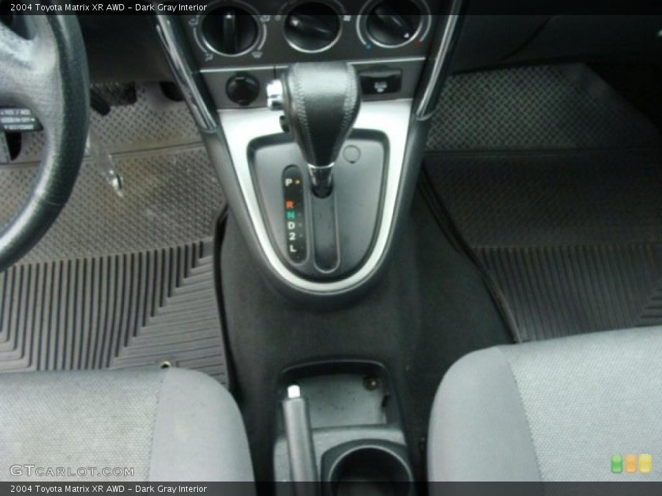Dark Gray Interior Transmission for the 2004 Toyota Matrix XR AWD #40802143