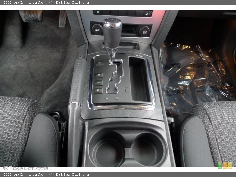 Dark Slate Gray Interior Transmission for the 2009 Jeep Commander Sport 4x4 #40802243
