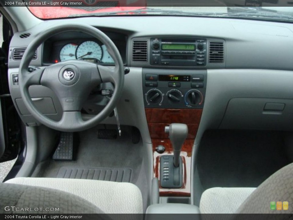 Light Gray Interior Dashboard for the 2004 Toyota Corolla LE #40802567