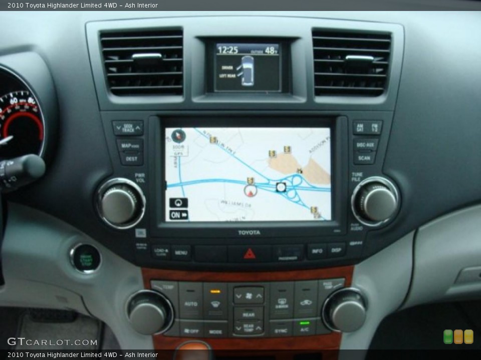 Ash Interior Navigation for the 2010 Toyota Highlander Limited 4WD #40804375