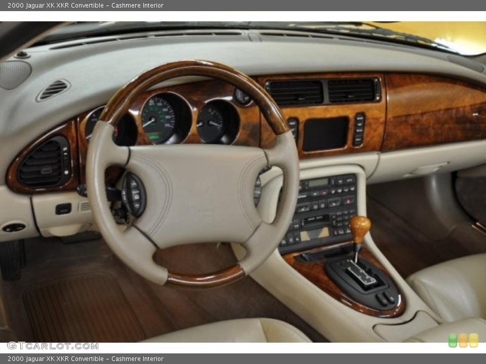 Cashmere Interior Dashboard for the 2000 Jaguar XK XKR Convertible #40804455