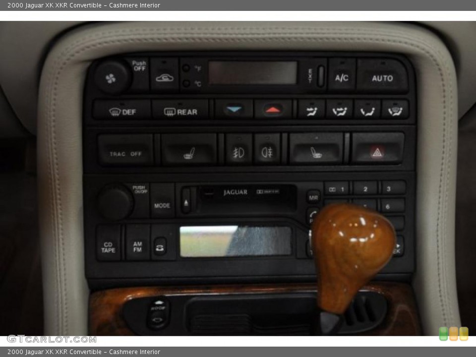 Cashmere Interior Controls for the 2000 Jaguar XK XKR Convertible #40804555