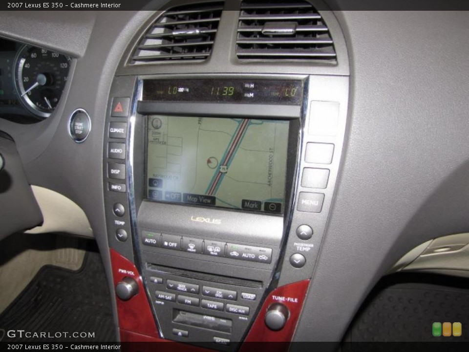 Cashmere Interior Controls for the 2007 Lexus ES 350 #40806451