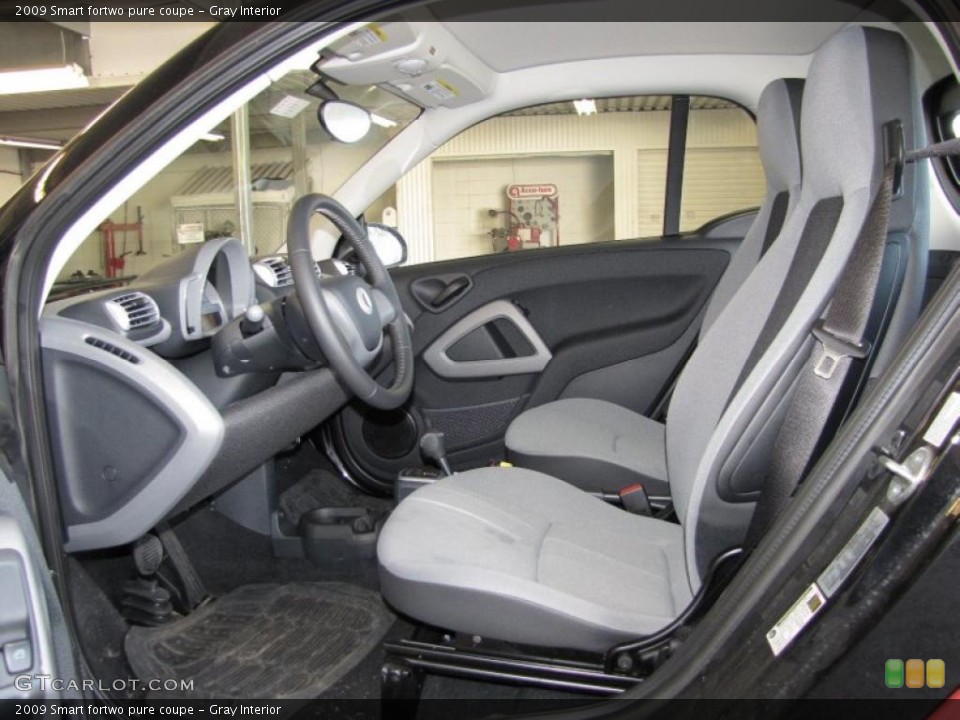 Gray Interior Photo for the 2009 Smart fortwo pure coupe #40808515