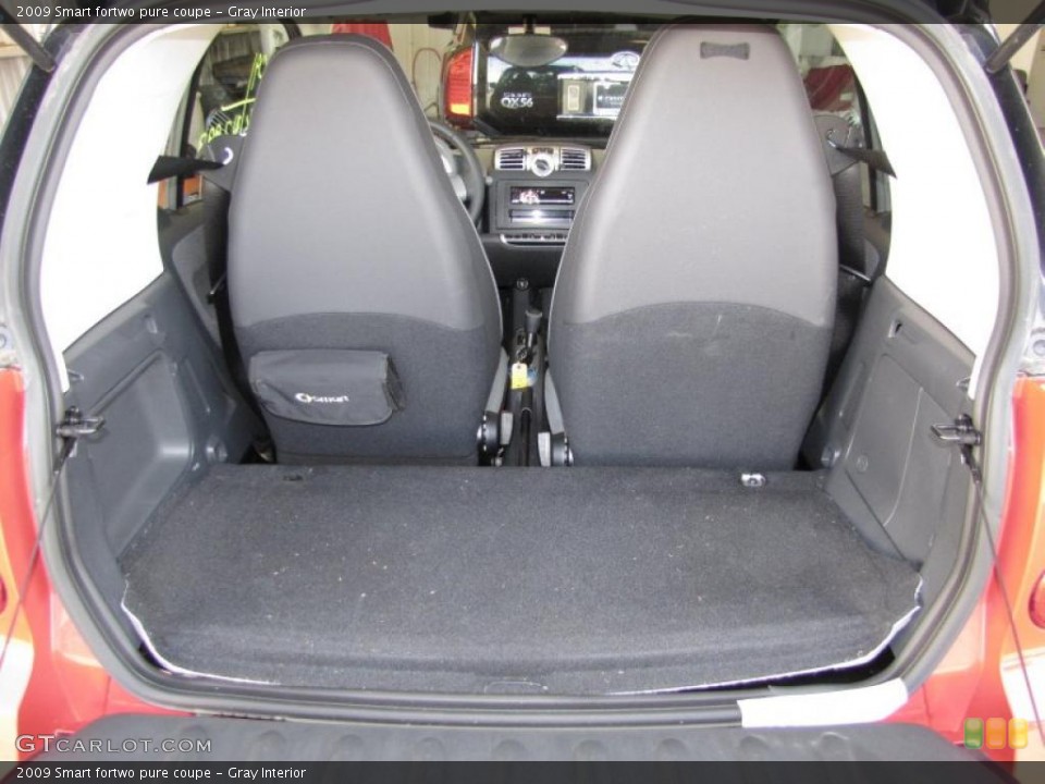 Gray Interior Trunk for the 2009 Smart fortwo pure coupe #40808639