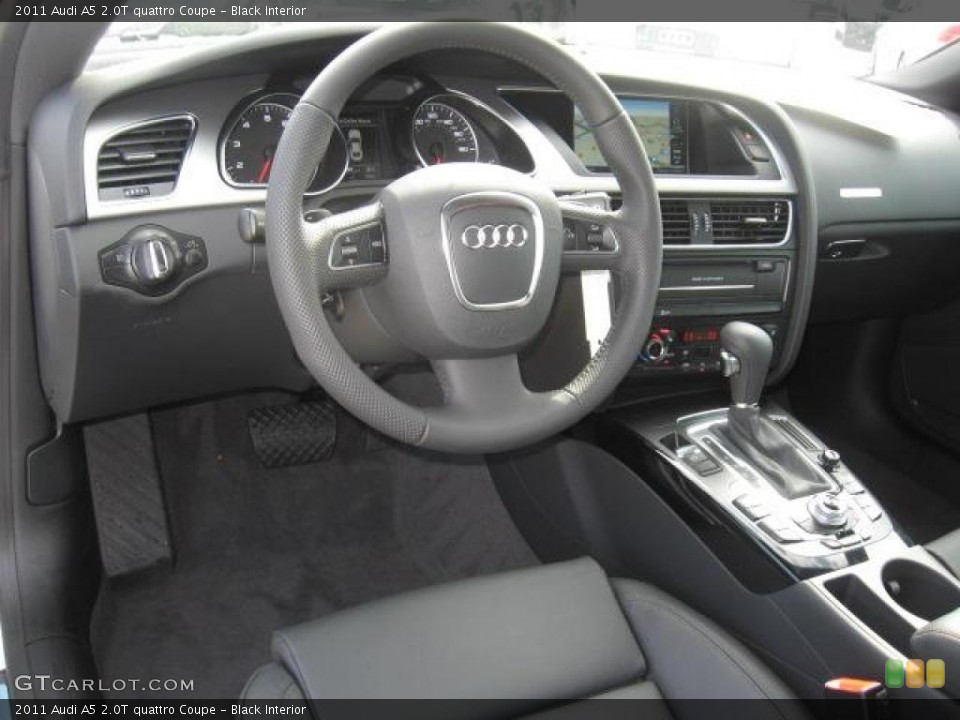 Black Interior Dashboard for the 2011 Audi A5 2.0T quattro Coupe #40809987