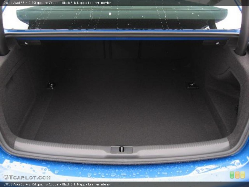 Black Silk Nappa Leather Interior Trunk for the 2011 Audi S5 4.2 FSI quattro Coupe #40810319