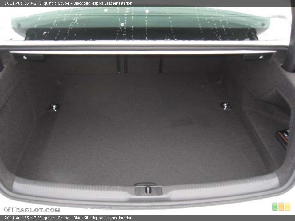 Black Silk Nappa Leather Interior Trunk for the 2011 Audi S5 4.2 FSI quattro Coupe #40810475