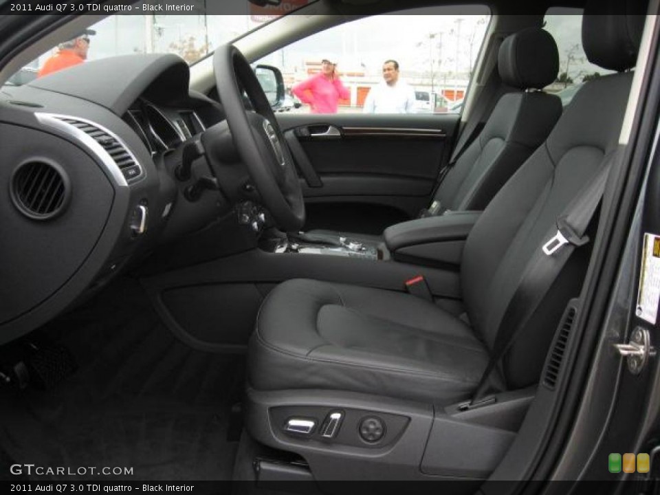 Black Interior Photo for the 2011 Audi Q7 3.0 TDI quattro #40810583