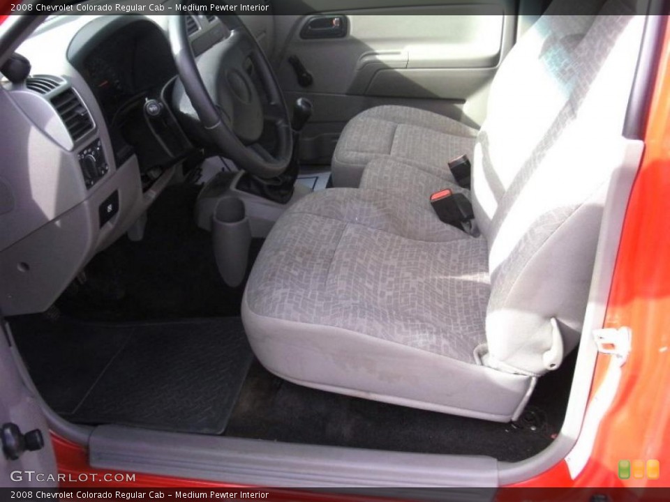 Medium Pewter Interior Photo for the 2008 Chevrolet Colorado Regular Cab #40810803