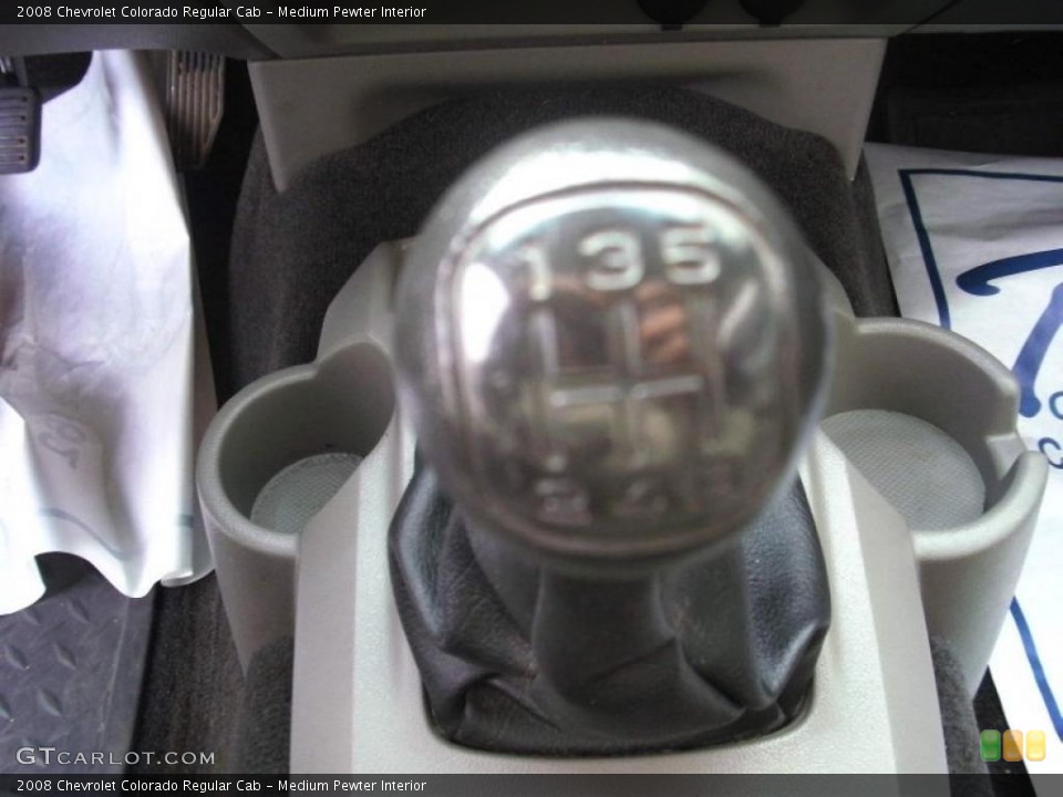 Medium Pewter Interior Transmission for the 2008 Chevrolet Colorado Regular Cab #40810819