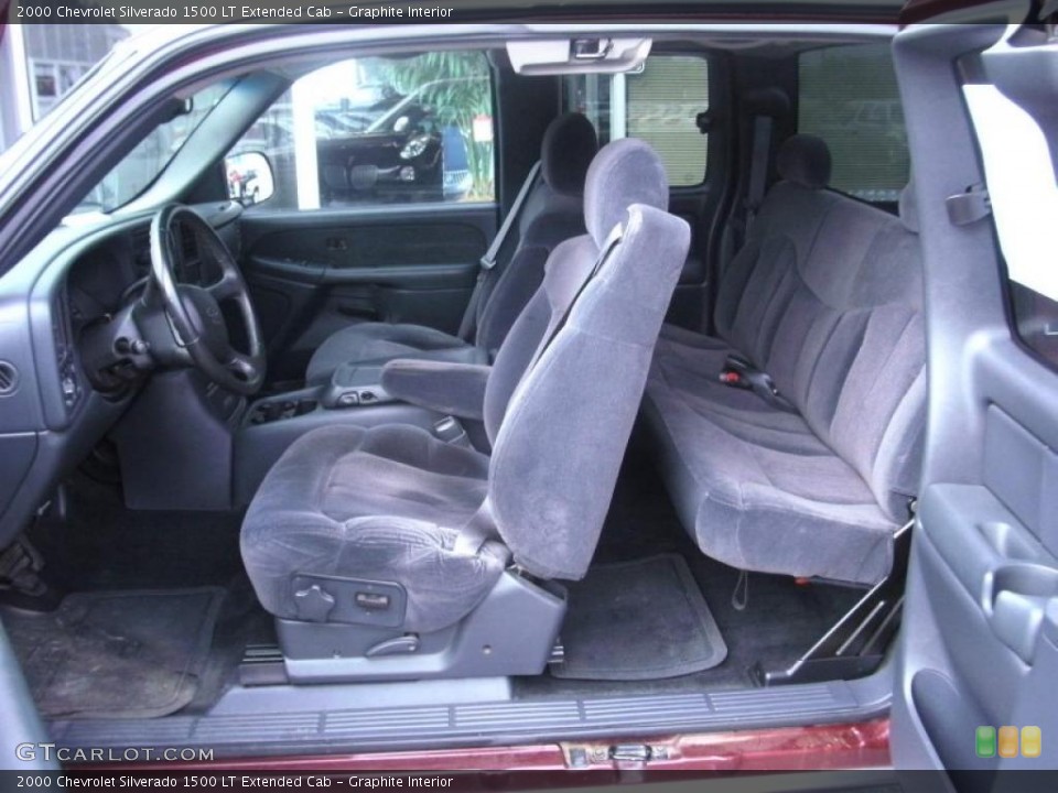 Graphite Interior Photo for the 2000 Chevrolet Silverado 1500 LT Extended Cab #40811155