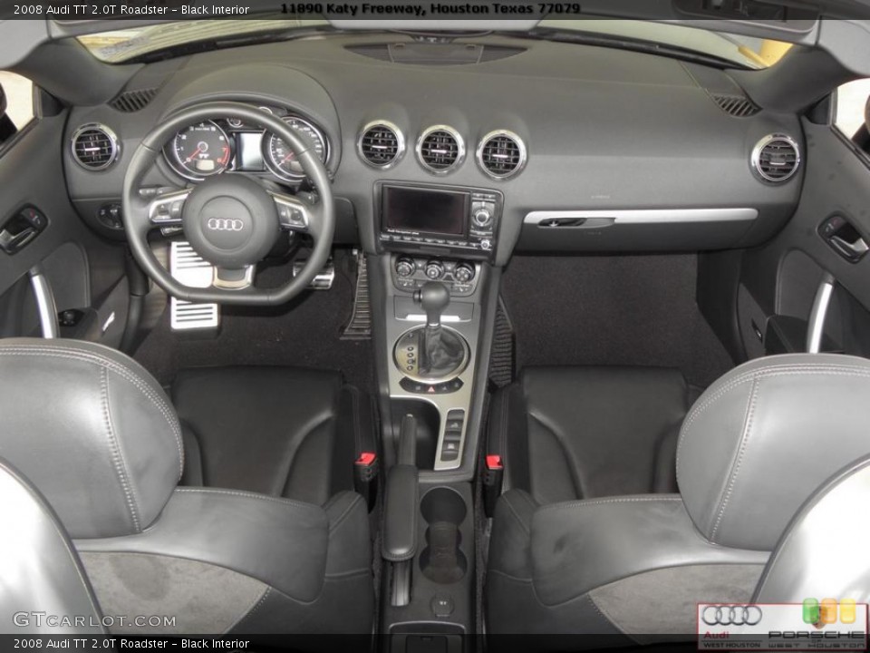 Black Interior Prime Interior for the 2008 Audi TT 2.0T Roadster #40811203