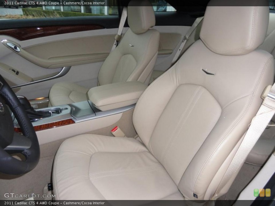 Cashmere/Cocoa Interior Photo for the 2011 Cadillac CTS 4 AWD Coupe #40811955