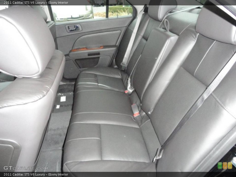 Ebony Interior Photo for the 2011 Cadillac STS V6 Luxury #40812223