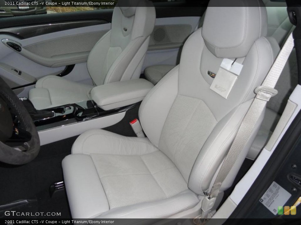 Light Titanium/Ebony Interior Photo for the 2011 Cadillac CTS -V Coupe #40812647