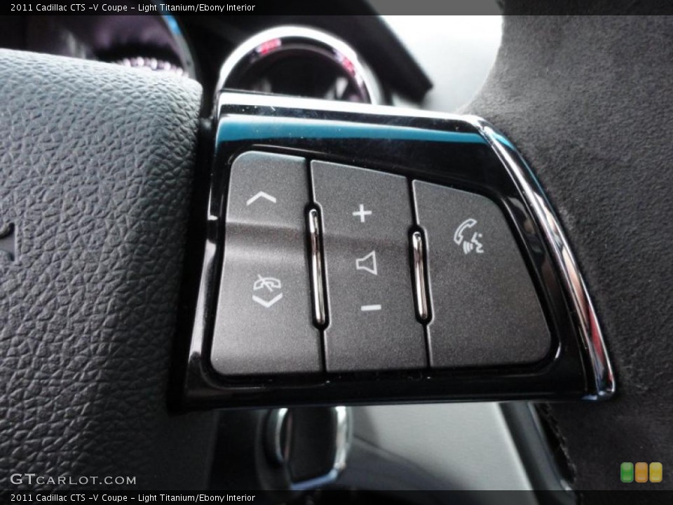 Light Titanium/Ebony Interior Controls for the 2011 Cadillac CTS -V Coupe #40812819