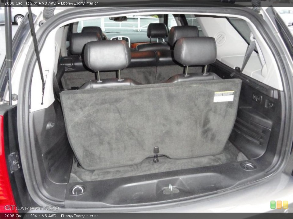 Ebony/Ebony Interior Trunk for the 2008 Cadillac SRX 4 V8 AWD #40813643