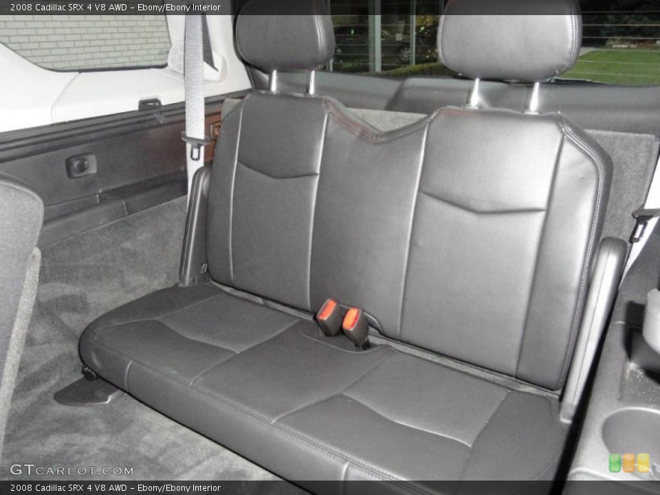 Ebony/Ebony Interior Photo for the 2008 Cadillac SRX 4 V8 AWD #40813683