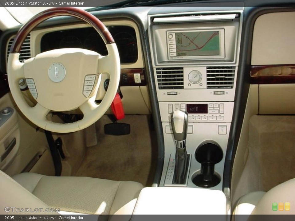 Camel Interior Dashboard for the 2005 Lincoln Aviator Luxury #40814679