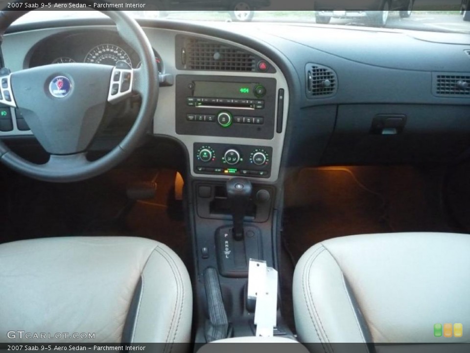 Parchment Interior Dashboard for the 2007 Saab 9-5 Aero Sedan #40815831