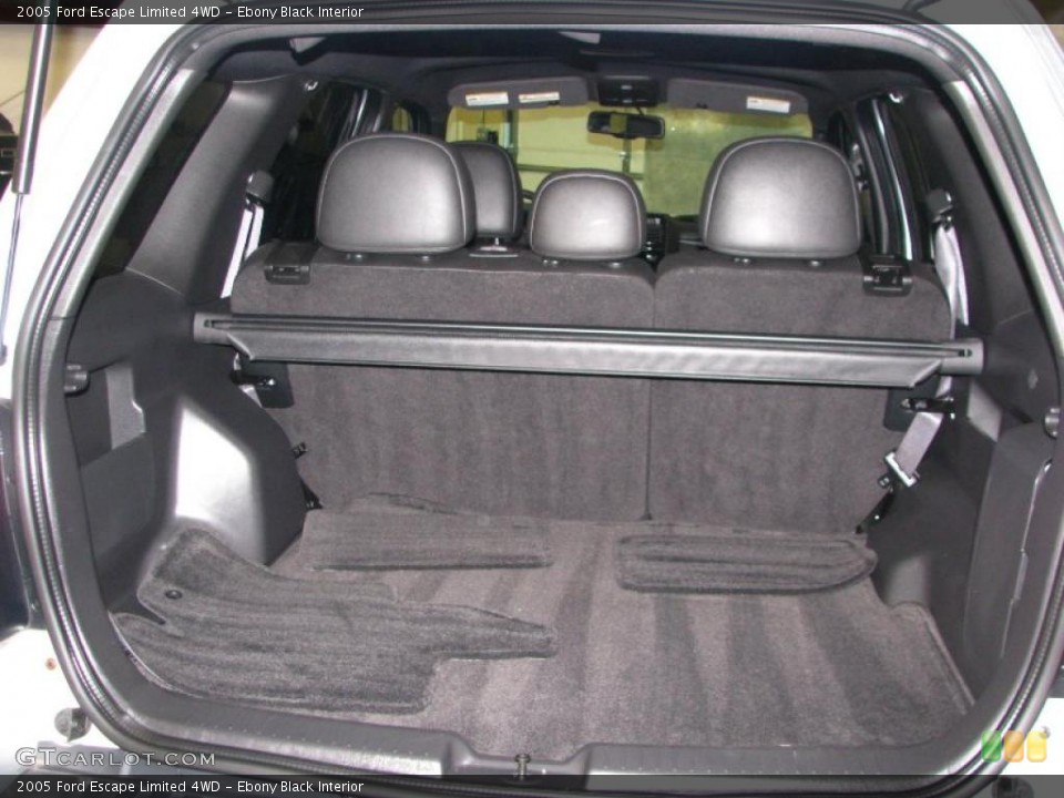 Ebony Black Interior Trunk for the 2005 Ford Escape Limited 4WD #40816363