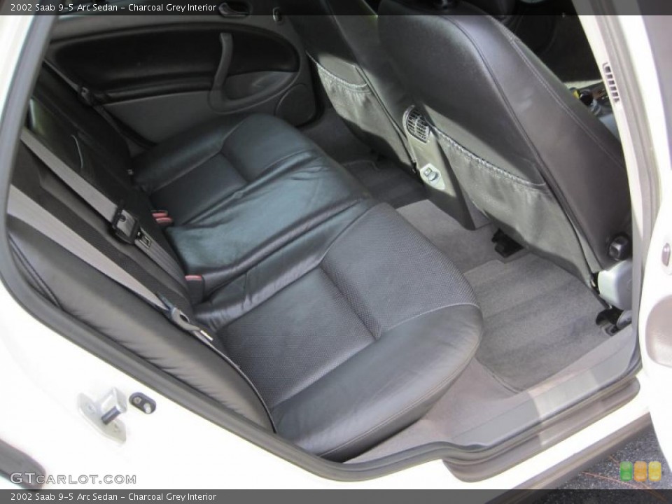 Charcoal Grey Interior Photo for the 2002 Saab 9-5 Arc Sedan #40816653