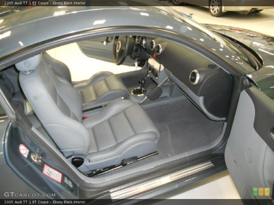 Ebony Black Interior Photo for the 2005 Audi TT 1.8T Coupe #40818207