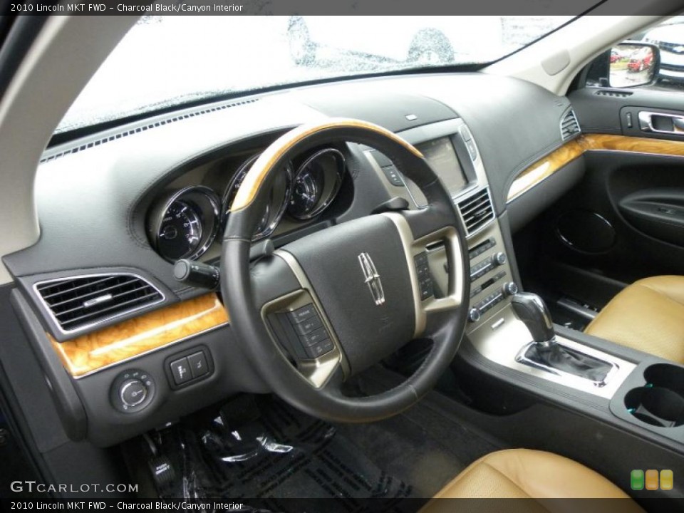 Charcoal Black/Canyon Interior Photo for the 2010 Lincoln MKT FWD #40818323