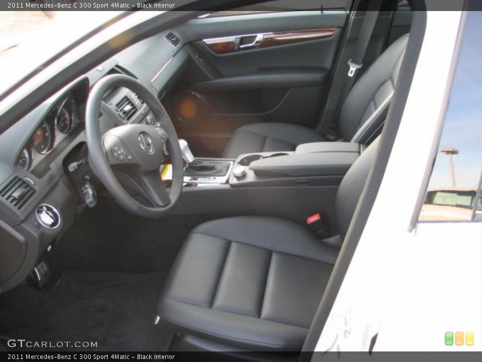 Black Interior Photo for the 2011 Mercedes-Benz C 300 Sport 4Matic #40818987